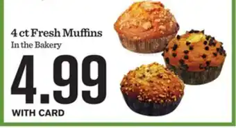 Mariano's 4 ct Fresh Muffins offer
