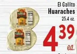 Rio Valley Market El Gallito Huaraches offer