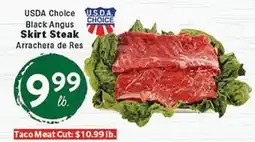 Rio Valley Market USDA Choice Black Angus Skirt Steak offer