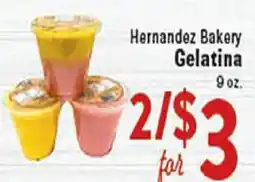 Rio Valley Market Hernandez Bakery Gelatin offer
