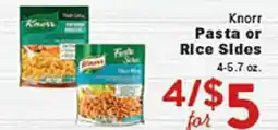 Rio Valley Market Knorr Pasta or Rice Slides offer