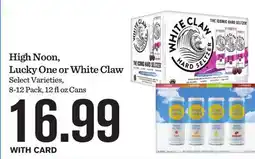 Mariano's High Noon, Lucky One or White Claw offer