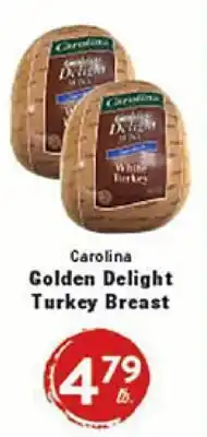 Rio Valley Market Carolina Golden Delight Turkey Breast offer