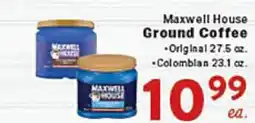 Rio Valley Market Maxwell House Ground Coffee offer
