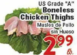 Rio Valley Market US Grade A Boneless Chicken Thighs offer