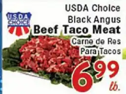 Rio Valley Market USDA Choice Black Angus Beef Taco Meat offer