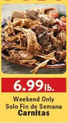 Rio Valley Market Carnitas offer