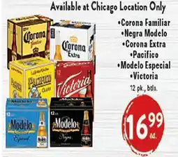 Rio Valley Market •Corona Familiar •Negra Modelo •Corona Extra •Pacifico •Modelo Especial •Victoria offer