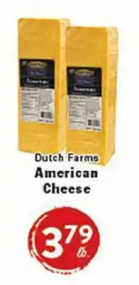 Rio Valley Market Dutch Farms American Cheese offer