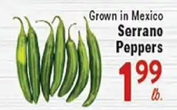 Rio Valley Market Serrano Peppers offer