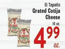Rio Valley Market El Tapatio Grated Cotija Cheese offer