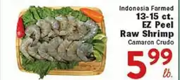 Rio Valley Market Indonesia Farmed 13-15 ct. EZ Peel Raw Shrimp offer