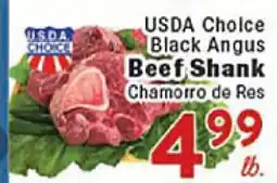 Rio Valley Market USDA Choice Black Angus Beef Shank offer