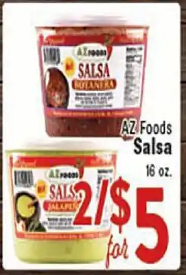 Rio Valley Market AZ Foods Salsa offer