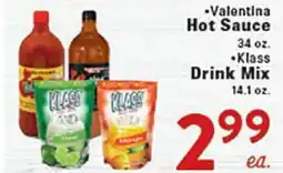 Rio Valley Market • Valentina Hot Sauce Klass Drink Mix offer