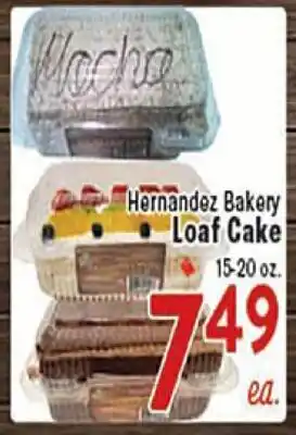 Rio Valley Market Hernandez Bakery Loaf Cake offer