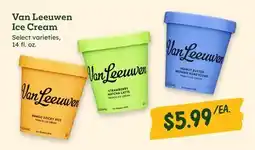 Sprouts Farmers Market Van Leeuwen Ice Cream offer