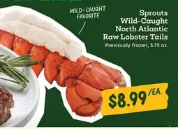 Sprouts Farmers Market Sprouts Wild-Caught North Atlantic Raw Lobster Tails offer