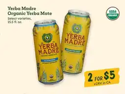 Sprouts Farmers Market Yerba Madre Organic Yerba Mate offer