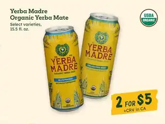 Sprouts Farmers Market Yerba Madre Organic Yerba Mate offer