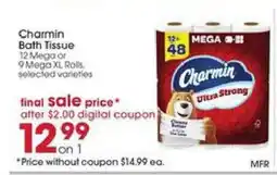 Giant Eagle Charmin Bath Tissue offer