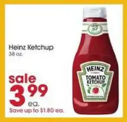 Giant Eagle Heinz Ketchup offer