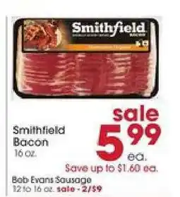 Giant Eagle Smithfield Bacon offer