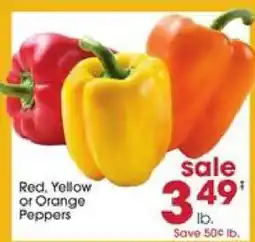 Giant Eagle Red, Yellow Or Orange Peppers offer