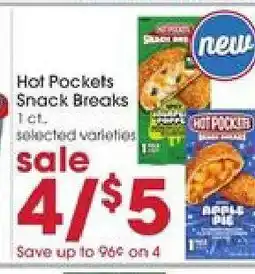 Giant Eagle Hot Pockets Snack Breaks offer