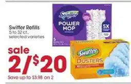 Giant Eagle Swiffer Refills offer