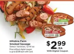 Kroger Hillshire Farm Smoked Sausage offer