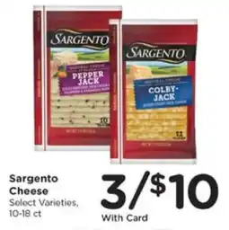 Kroger Sargento Cheese offer