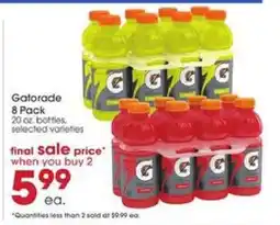 Giant Eagle Gatorade 8-Pack offer