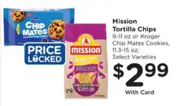 Kroger Mission Tortilla Chips offer