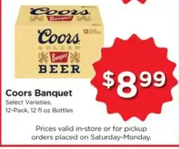 Kroger Coors Banquet offer