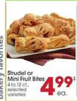 Giant Eagle Strudel or Mini Fruit Bites offer