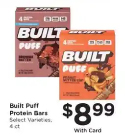 Kroger Built Puff protein bars offer