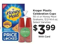 Kroger Kroger Plastic Celebration Cups offer