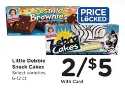 Kroger Little Debbie Snack Cakes offer