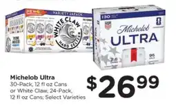 Kroger Michelob Ultra or White Claw offer