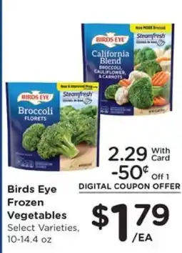 Kroger Birds Eye Frozen Vegetables offer