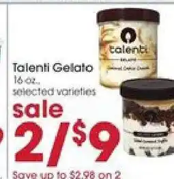 Giant Eagle Talenti Gelato offer