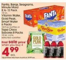 Giant Eagle Fanta, Barqs, Seagrams, Minute Maid offer