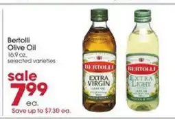 Giant Eagle Bertolli Olive Oil offer