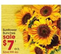 Giant Eagle Sunflower Bunches offer