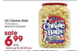 Giant Eagle Utz Cheese Balls offer