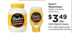 Kroger Duke's Mayonnaise offer