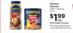 Kroger Planters Peanuts offer