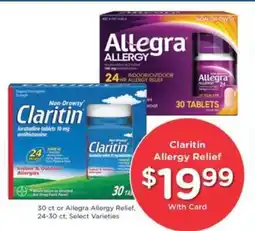Kroger Claritin Allergy Relief offer