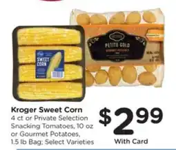 Kroger Kroger Sweet Corn offer
